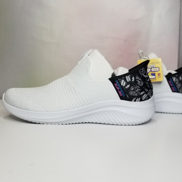 Skechers Women's Slip-Ins: Ultra Flex 3.0 Full Flight Sneakers Size 10 White NWT - Picture 1 of 7